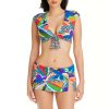 Clothing Bleu Rod Beattie | The Mix Cap Sleeve Bikini Top The Mix Multi