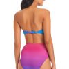 Clothing Bleu Rod Beattie | Heat Of The Moment Strapless Bandeau Bikini Top Hm Multi