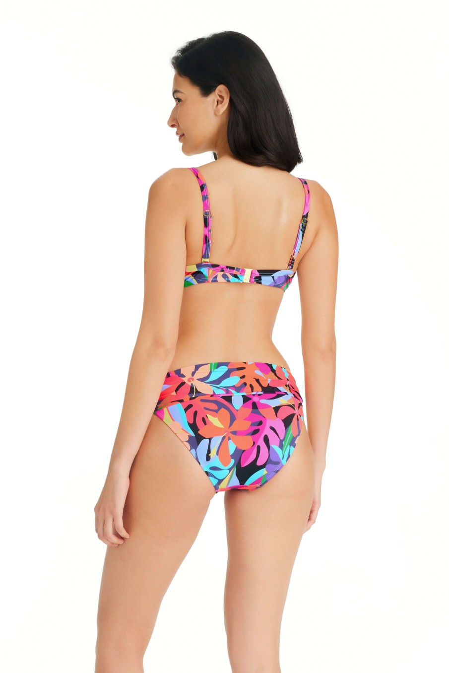 Clothing Bleu Rod Beattie | Bold Rush Sarong Bikini Bottom Bold Rush Multi