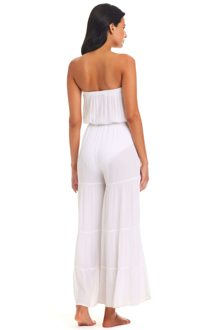 Clothing Bleu Rod Beattie | India Bazaar Cover Up Strapless Jumpsuit