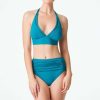 Clothing Bleu Rod Beattie | Behind The Seams Halter Tie Back Bikini Top