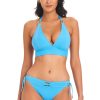 Clothing Bleu Rod Beattie | A Fine Line Halter V Neck Bikini Top Resort 2024