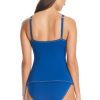 Resort 24 Bleu Rod Beattie | A Fine Line Halter Tankini Top