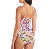 Clothing Bleu Rod Beattie | Plunge D Cup Tankini Top Party Animal