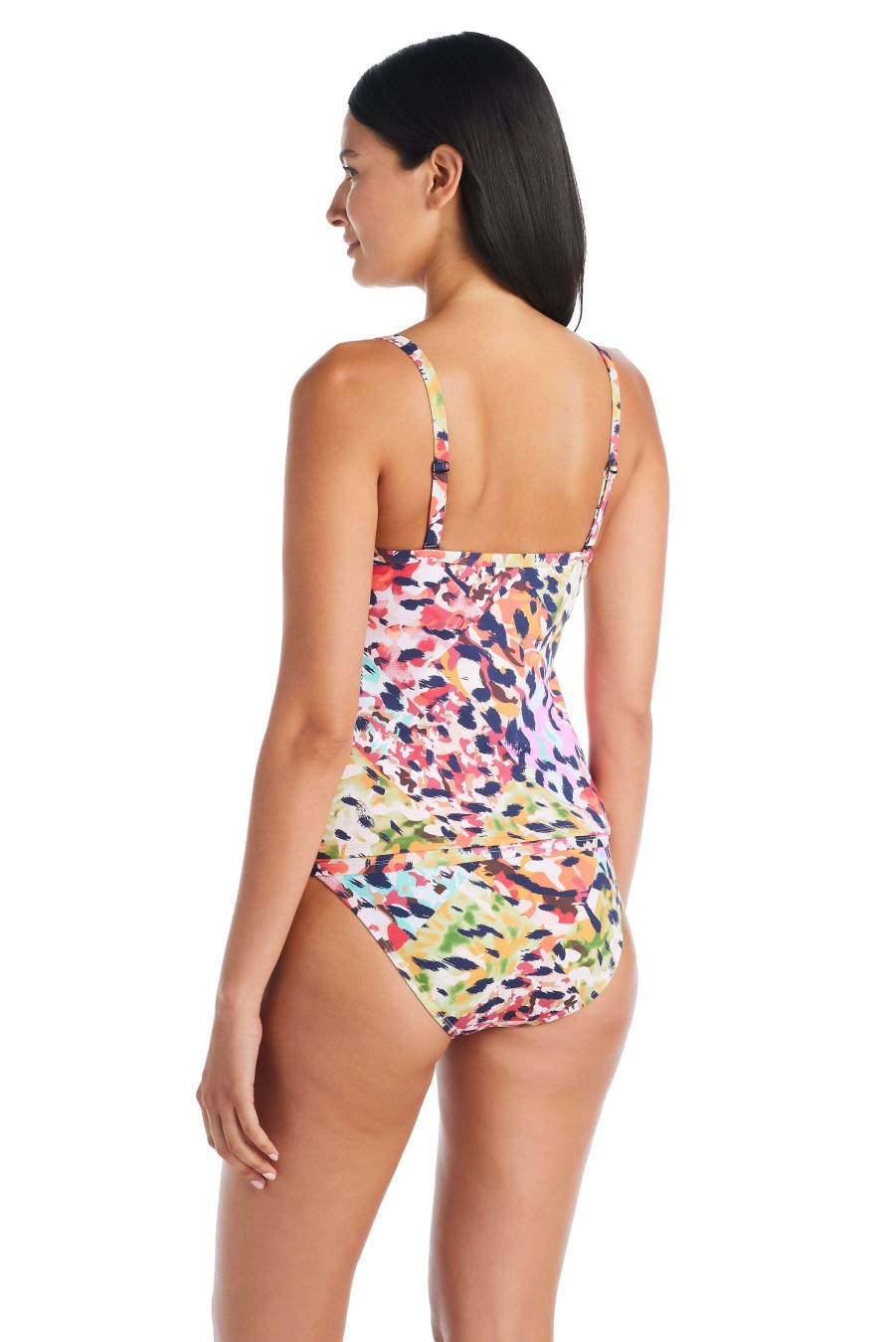 Clothing Bleu Rod Beattie | Plunge D Cup Tankini Top Party Animal