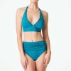 Clothing Bleu Rod Beattie | Behind The Seams High Waisted Shirred Bikini Bottom