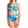 Clothing Bleu Rod Beattie | Draped High Waisted Bikini Bottom Too Hot To Handle