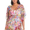 Resort 24 Bleu Rod Beattie | Break The Mold Caftan Cover-Up Multi Print Break