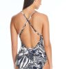 Clothing Bleu Rod Beattie | Ciao Bella! Surplice One-Piece Swimsuit Black