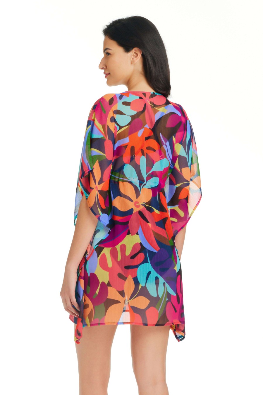 Clothing Bleu Rod Beattie | Bold Rush Caftan Swimsuit Cover Up Bold Rush Multi