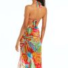 Clothing Bleu Rod Beattie | The Heat Is On Ruffle Pareo Beach Cover Up Ht Multi