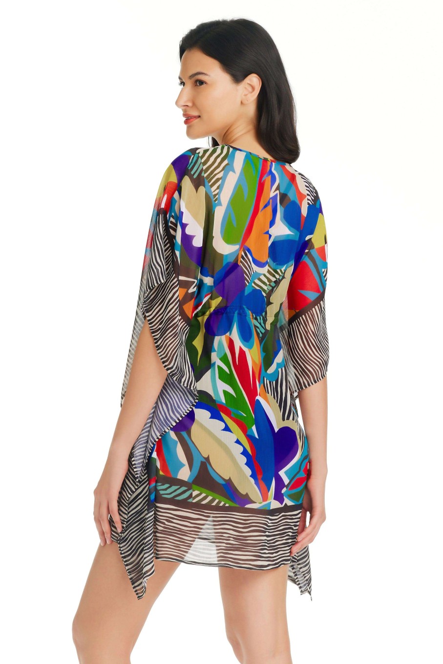 Clothing Bleu Rod Beattie | The Mix Caftan Swim Cover Up The Mix Multi