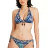 Clothing Bleu Rod Beattie | By The Sea Halter Triangle Bikini Top By The Sea Multi