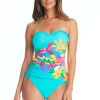 Resort 24 Bleu Rod Beattie | Away We Go Tankini Bikini Top Multi