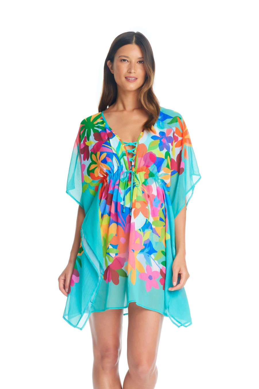 Clothing Bleu Rod Beattie | Away We Go Caftan Cover-Up Multi