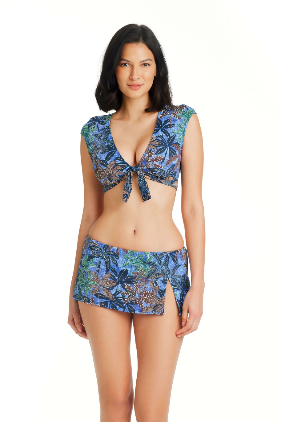 Clothing Bleu Rod Beattie | By The Sea Skirted Bikini Bottom By The Sea Multi