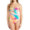 Clothing Bleu Rod Beattie | Ruched Back Low Rise Bikini Bottom Splash Out