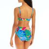 Clothing Bleu Rod Beattie | Life Of The Party Underwire D Cup Bikini Top Lop Multi